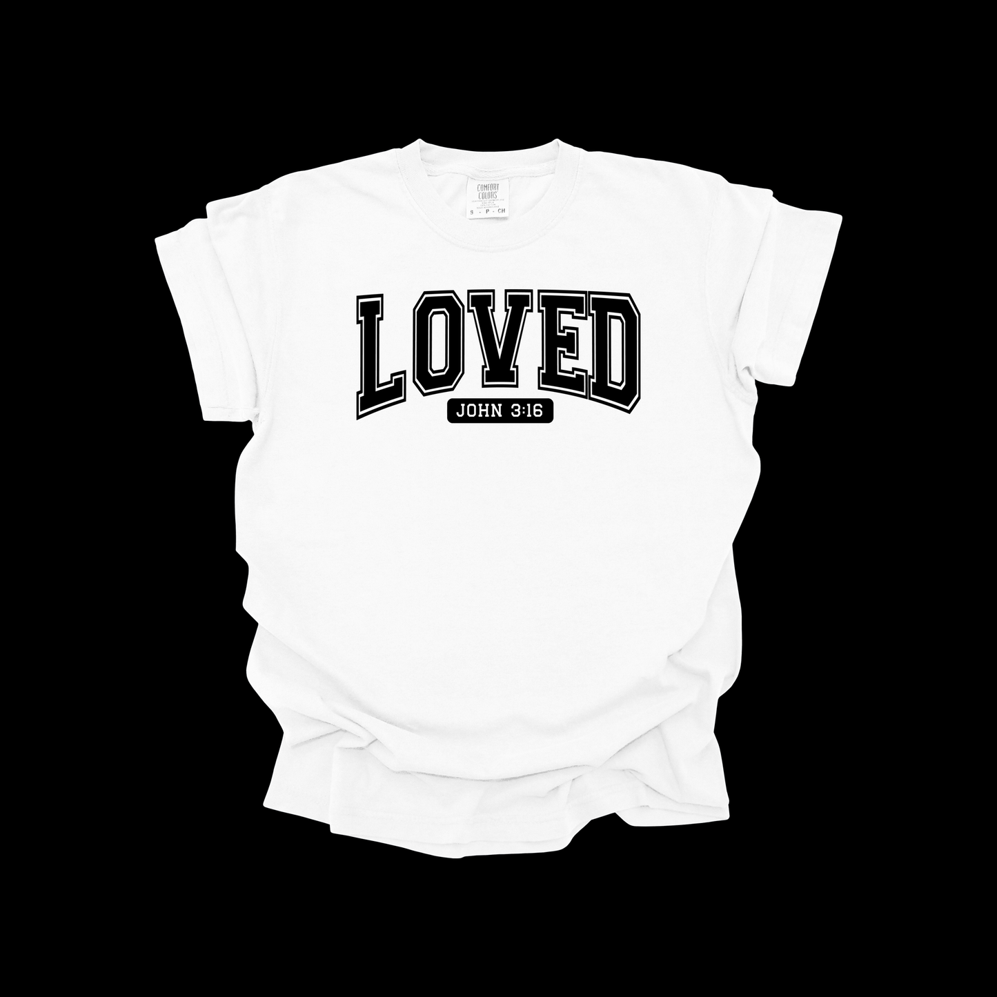 Loved Christian T-Shirt – John 3:16 Bible Verse Tee