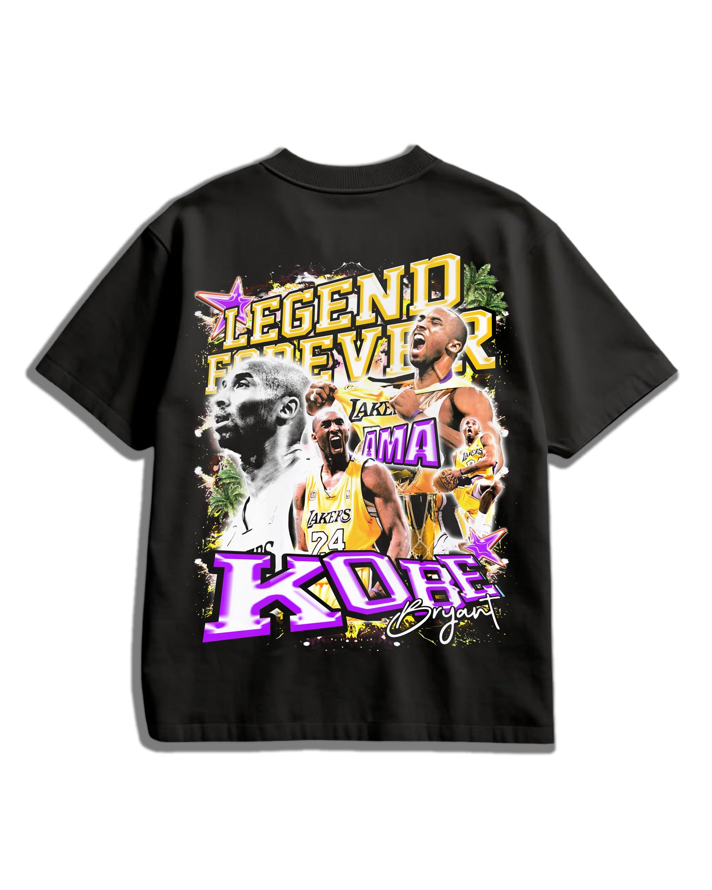 Legend Forever Kobe Bryant Tribute T-Shirt – Vintage Style Graphic Tee