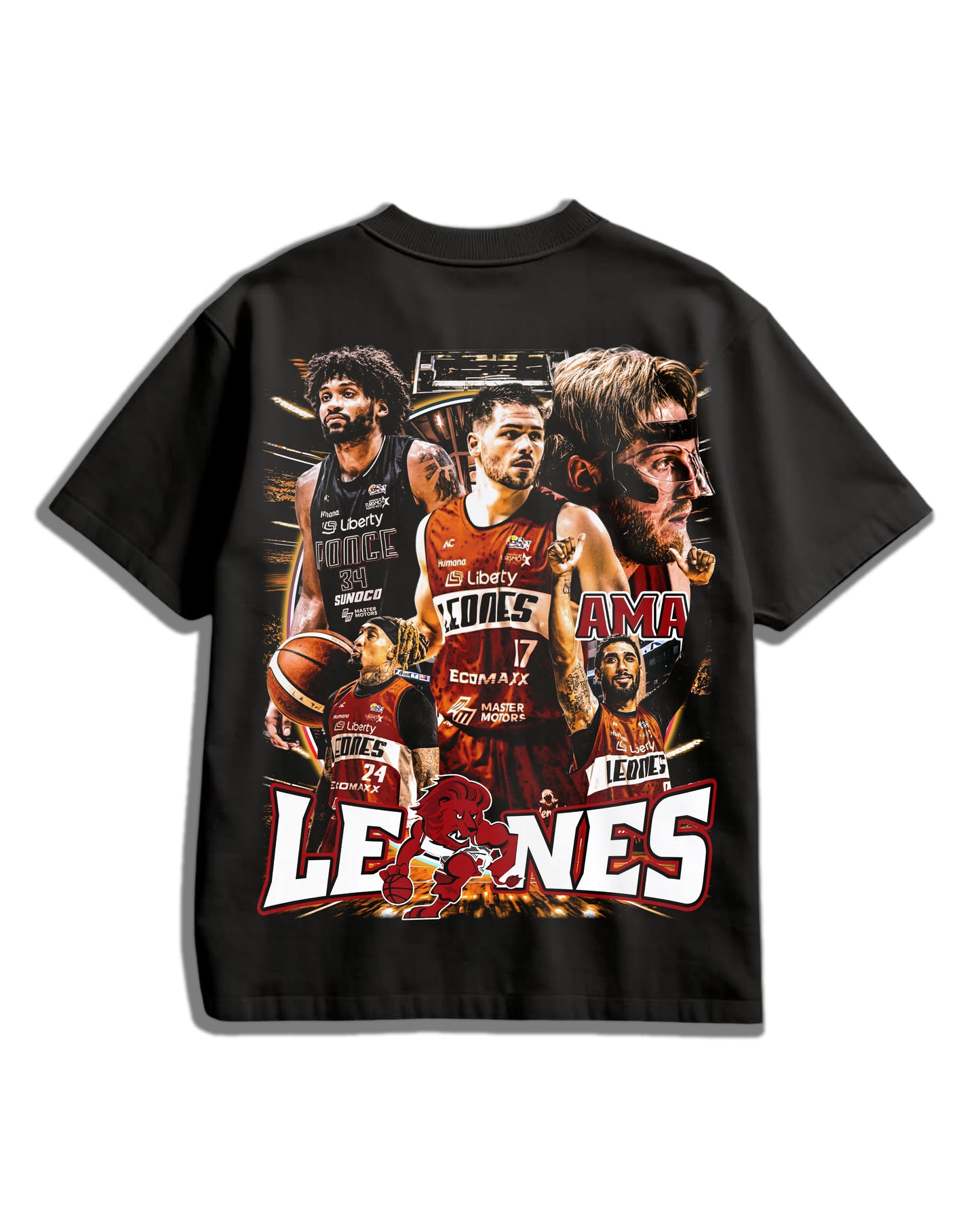 Camiseta Leones de Ponce – Edición Tributo Baloncesto BSN