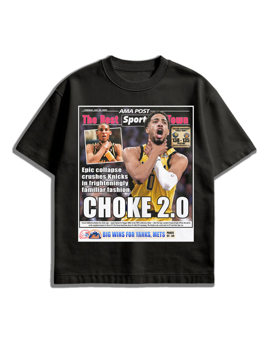 Choke 2.0 Newspaper Parody T-Shirt – Funny Sports Graphic Tee