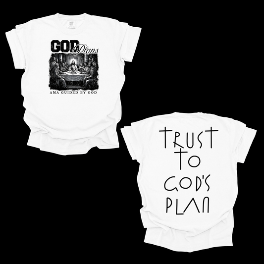 AMA Apparel “God’s Plan” Christian T-Shirt – Trust God’s Plan Tee