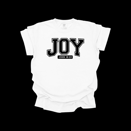 Joy Christian T-Shirt – John 16:22 Bible Verse Tee