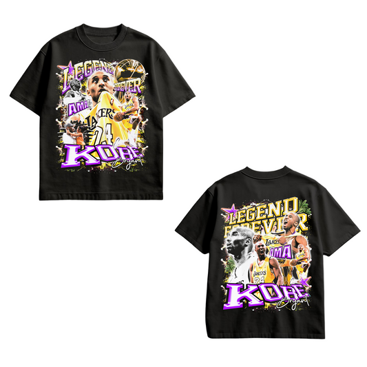 Legend Forever Kobe Bryant Tribute T-Shirt – Vintage Style Graphic Tee