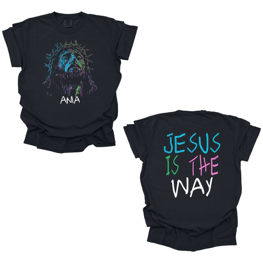 Jesus Is The Way T-Shirt – Bold Christian Gospel Graphic Tee