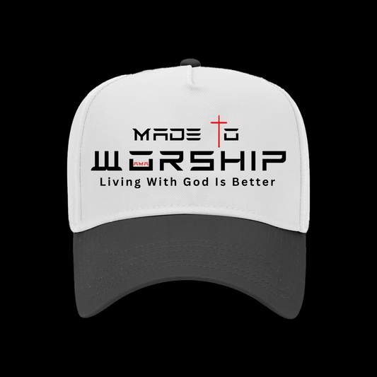 Made to Worship Christian Hat – Faith Baseball Cap | Living With God Is Better