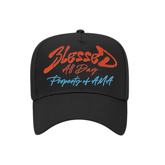 Blessed All Day Baseball Cap – Property of AMA Christian Hat