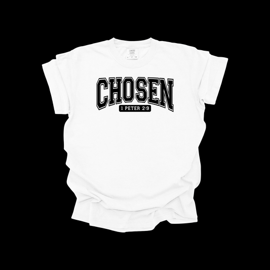 Chosen Christian T-Shirt – 1 Peter 2:9 Bible Verse Faith Tee