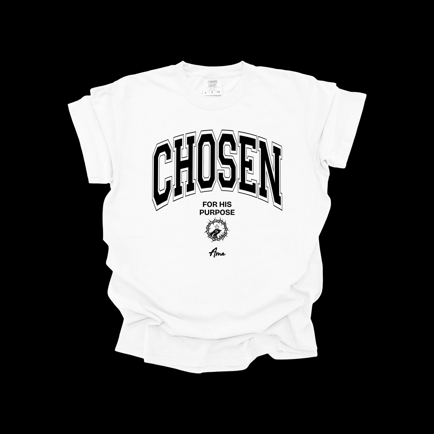 AMA Apparel “Chosen for His Purpose” Christian T-Shirt – Faith Tee