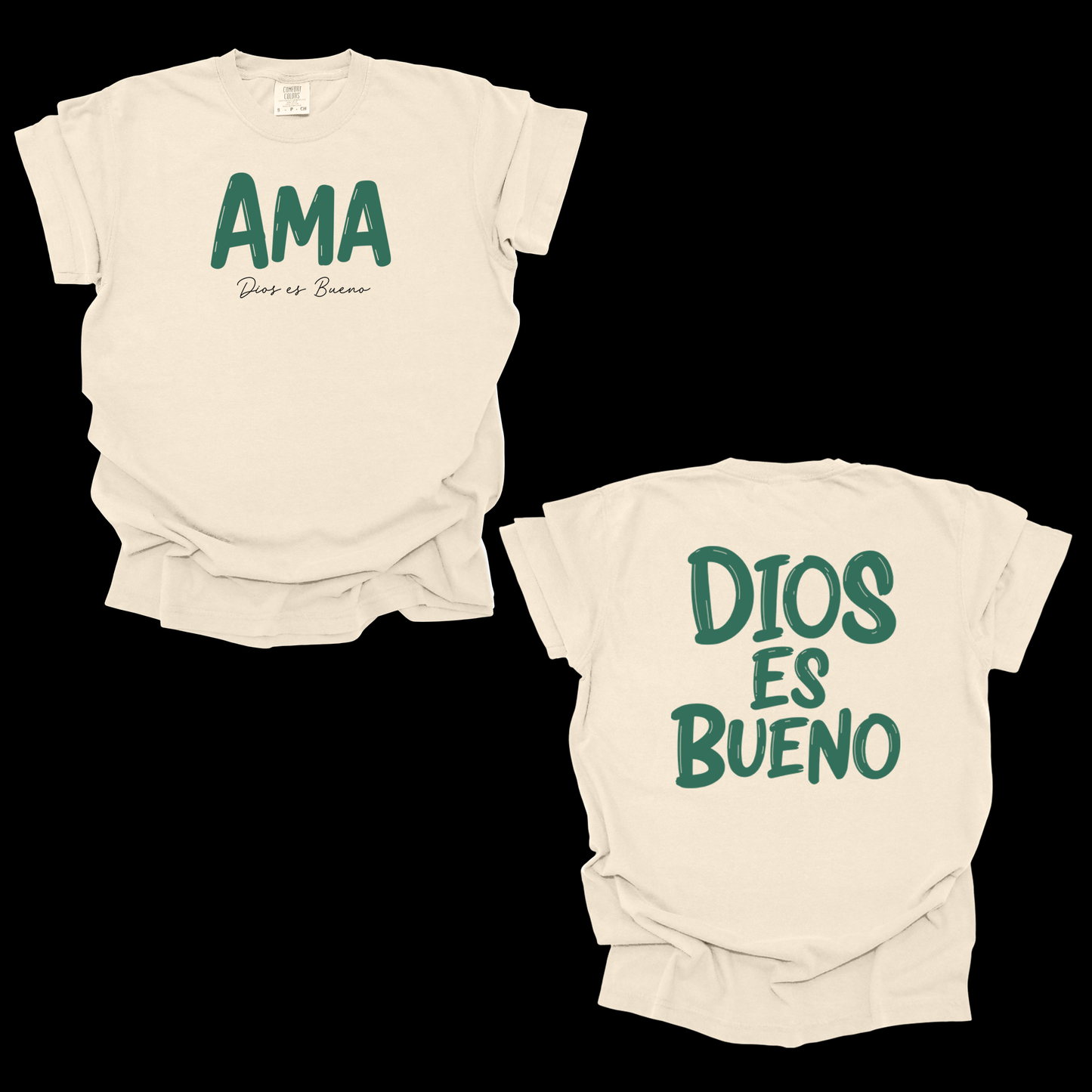 Camiseta Cristiana AMA – Dios es Bueno