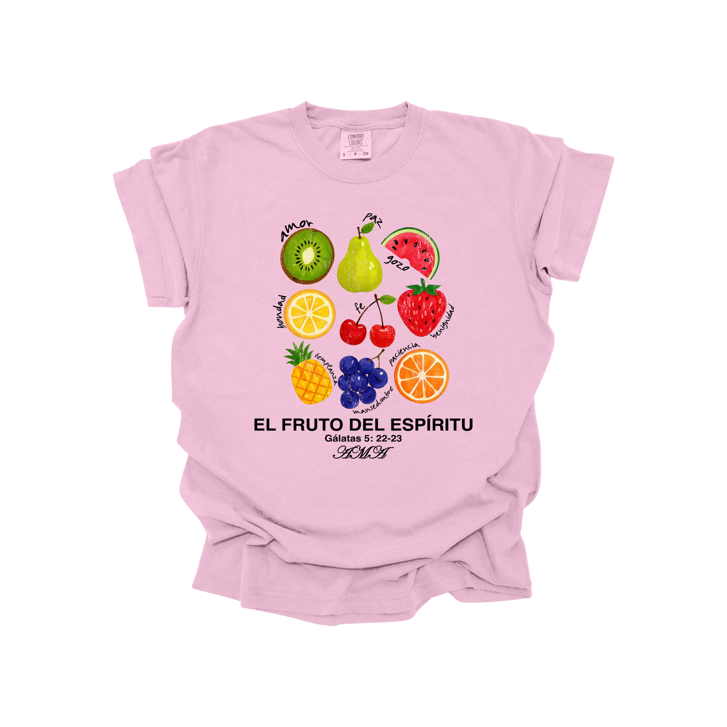 Camiseta Cristiana “El fruto del Espíritu” – Gálatas 5:22-23