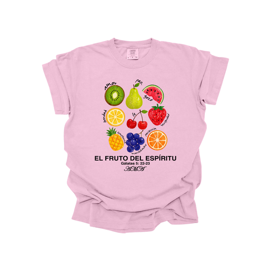 Camiseta Cristiana “El fruto del Espíritu” – Gálatas 5:22-23