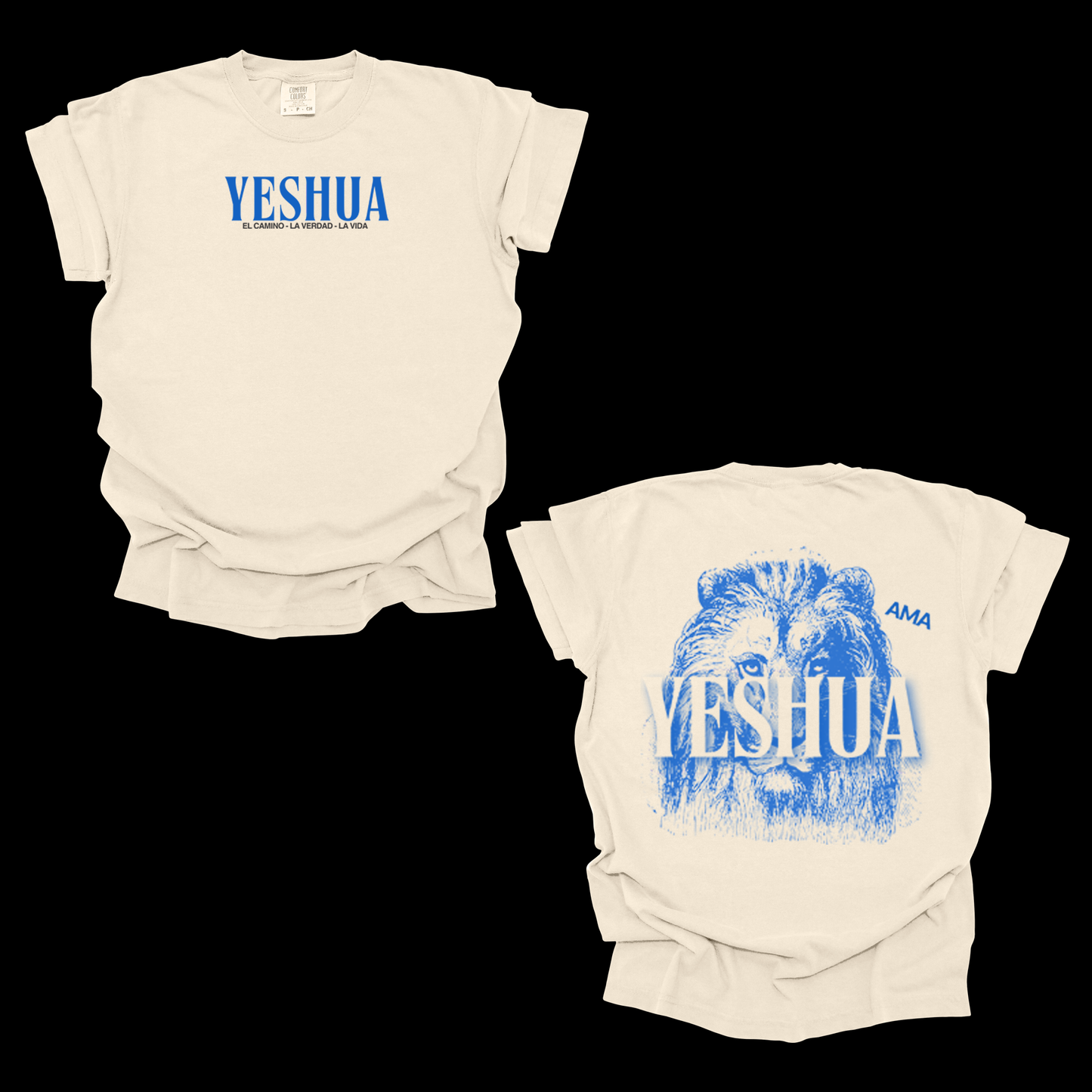 Yeshua T-Shirt – The Way, The Truth, The Life | Lion of Judah Tee